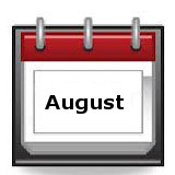 Kalenderblatt August